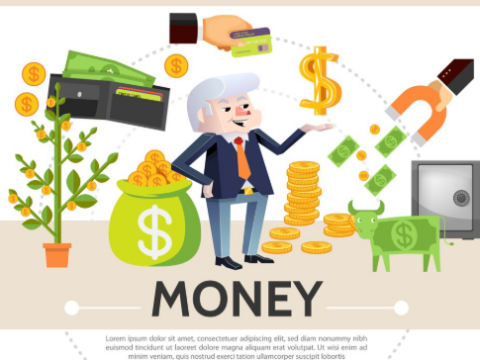 use stocks and bonds to fund retirement