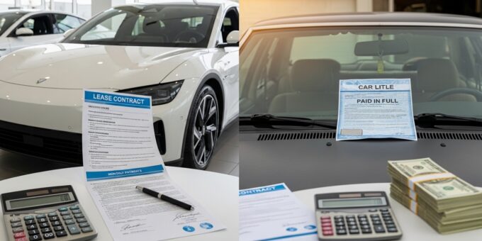 how to lease vs buy a car