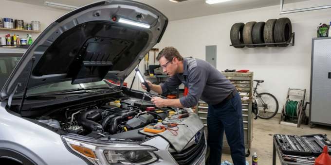 how to fix common car problems at home